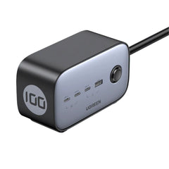 A Photo Of UGreen DigiNest Pro 100W USB-C Power Strip – 6-in-1 GaN Charger with 2 AC Sockets and 3 USB Ports