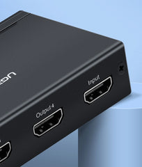 A Photo Of UGREEN 4K 30Hz 4-in-1 HDMI Splitter with UK Power Adapter – CM620 – 40202UK