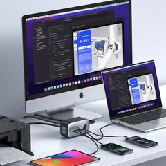 A Photo Of UGREEN Nexode 100W GaN Power Strip 6-in-1 with USB-C PD Fast Charging