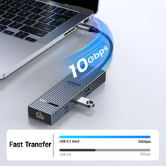 A Photo Of UGREEN Revodok 6-in-1 USB-C Hub with 4K@60Hz HDMI