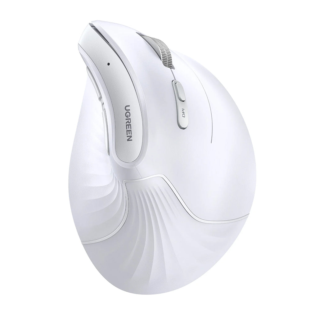 A Photo Of UGREEN MU008 Dual-Mode Vertical Ergonomic Wireless Mouse