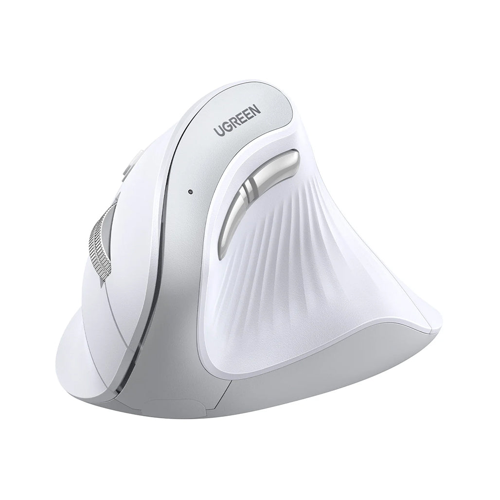 A Photo Of UGREEN MU008 Dual-Mode Vertical Ergonomic Wireless Mouse