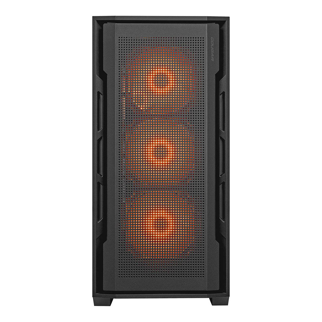 A Photo Of Cougar UNIFACE RGB Mid-Tower Case – Top Performance & Versatile Cooling Options