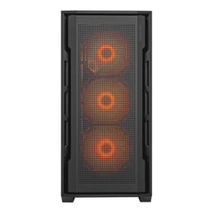 A Photo Of Cougar UNIFACE RGB Mid-Tower Case – Top Performance & Versatile Cooling Options
