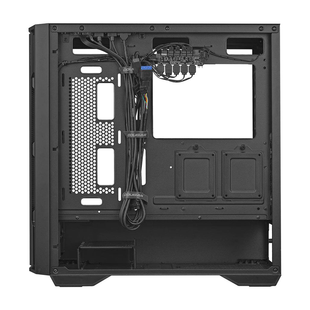 A Photo Of Cougar UNIFACE RGB Mid-Tower Case – Top Performance & Versatile Cooling Options
