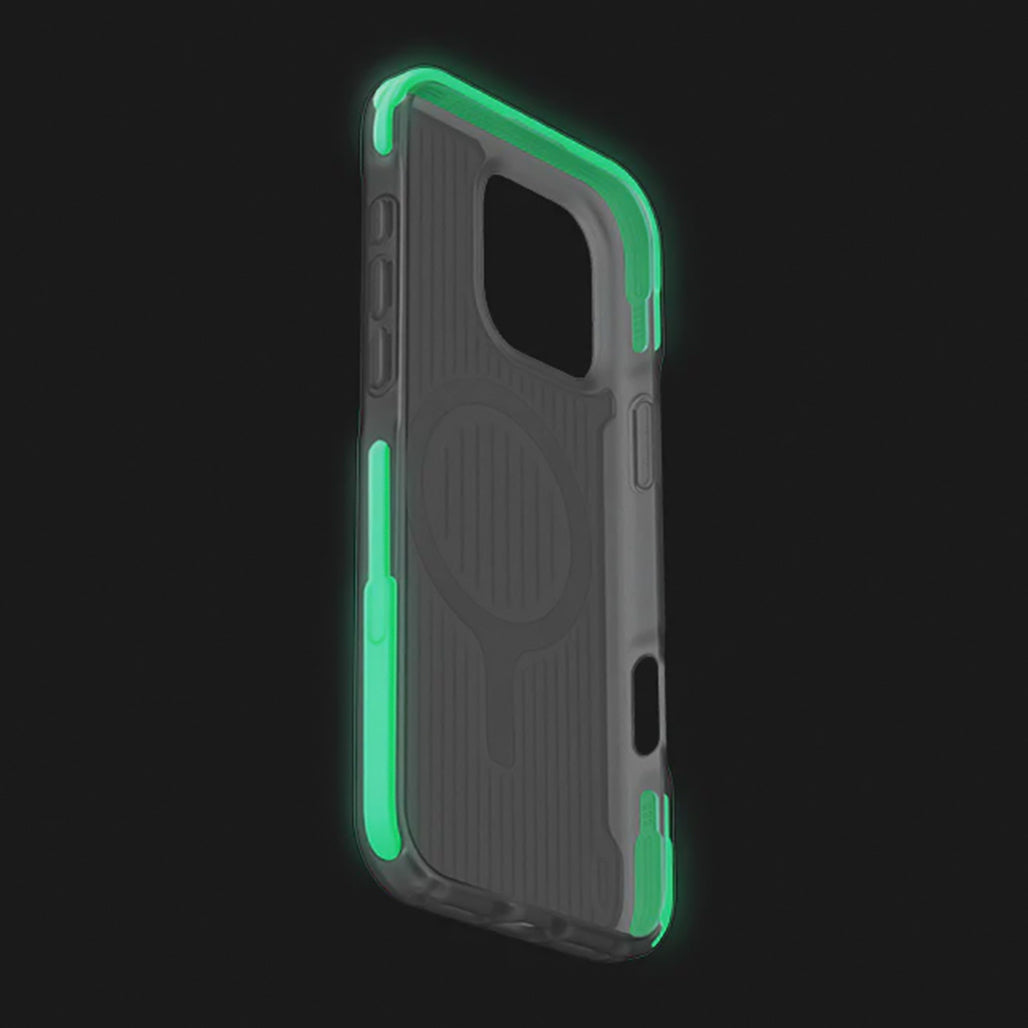 A Photo Of UNIQ Combat Active Luminous - Rugged Protective Case for iPhone 16 Pro with Triple-Layer Defense & MagClick™ Compatibility