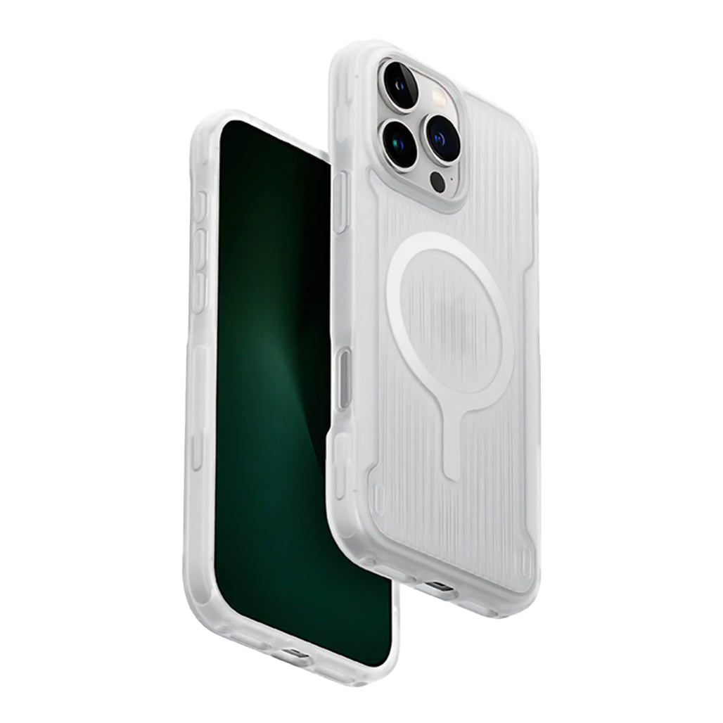 A Photo Of UNIQ Combat Active Luminous - Rugged Protective Case for iPhone 16 Pro with Triple-Layer Defense & MagClick™ Compatibility