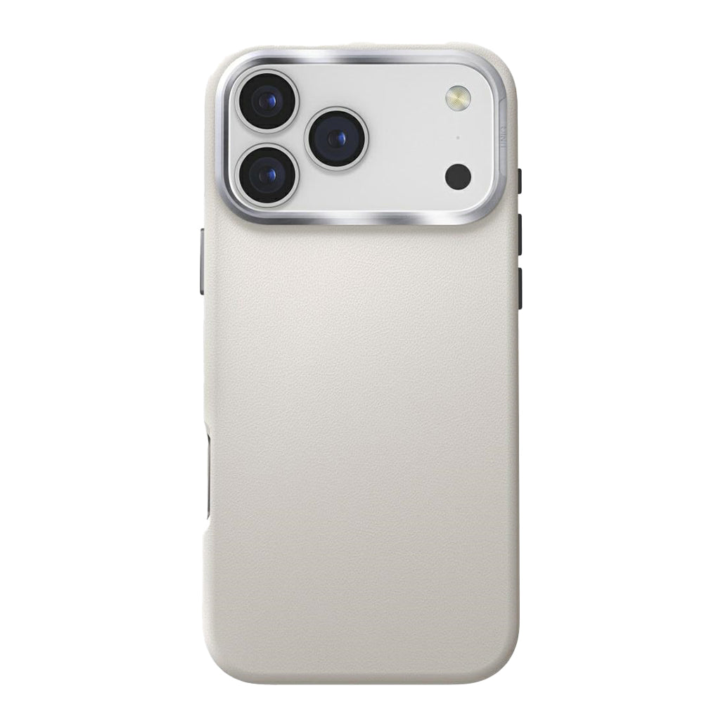 A Photo Of Uniq Lyden Dual-Tone Vegan Leather Case iPhone 17 Pro