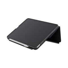 A Photo Of UNIQ Rovus SnapMount Magnetic iPad Stand & Case for iPad (A16) - with Built-in Apple Pencil Holder – 360° Rotation & Multi-Angle Viewing