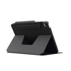 A Photo Of UNIQ Rovus SnapMount Magnetic iPad Stand & Case for iPad (A16) - with Built-in Apple Pencil Holder – 360° Rotation & Multi-Angle Viewing