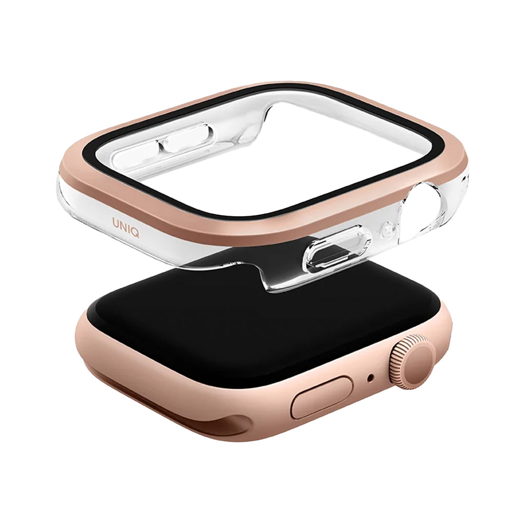 A Photo Of UNIQ Voute Screen Protection Case for Apple Watch – Ultimate Full-Coverage Shield (Series 10, 42mm & 46mm)