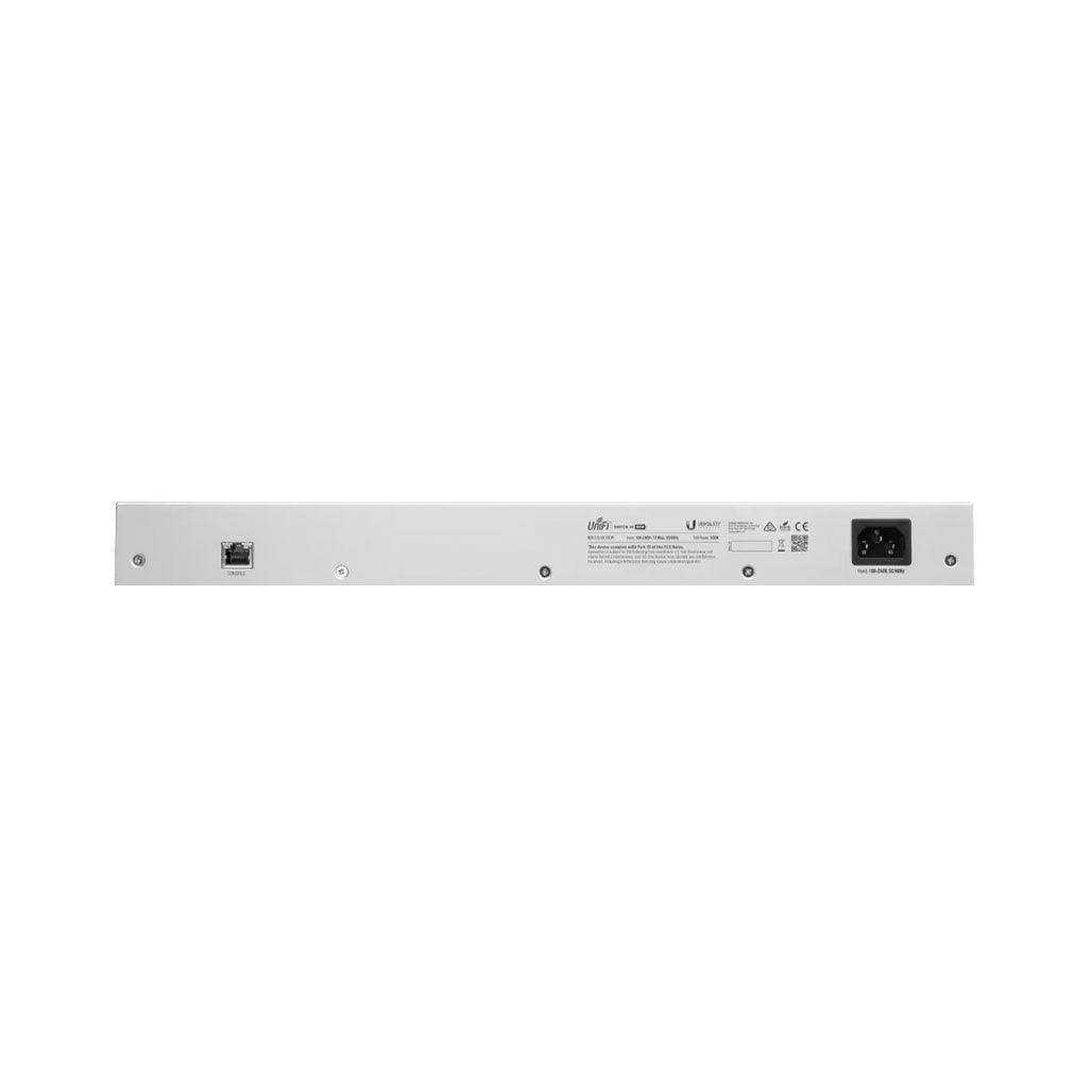 A Photo Of Ubiquiti PoE Switch 48-Port GbE, PoE+ and 24V Passive PoE with 1G & 10G SFP Ports | High-Performance Network Switch