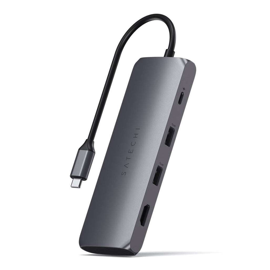 A Photo Of Satechi USB-C Hybrid Multiport Adapter with SSD Enclosure - ST-UCHSEM