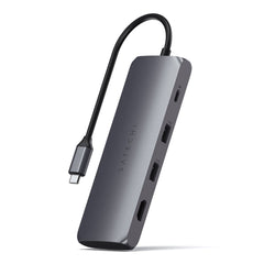 A Photo Of Satechi USB-C Hybrid Multiport Adapter with SSD Enclosure - ST-UCHSEM