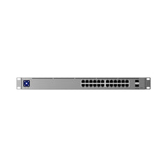 A Photo Of Ubiquiti USW-PRO-24-POE Professional 24 PoE Switch | High-Performance Network Switch with 24 Ports & PoE Support