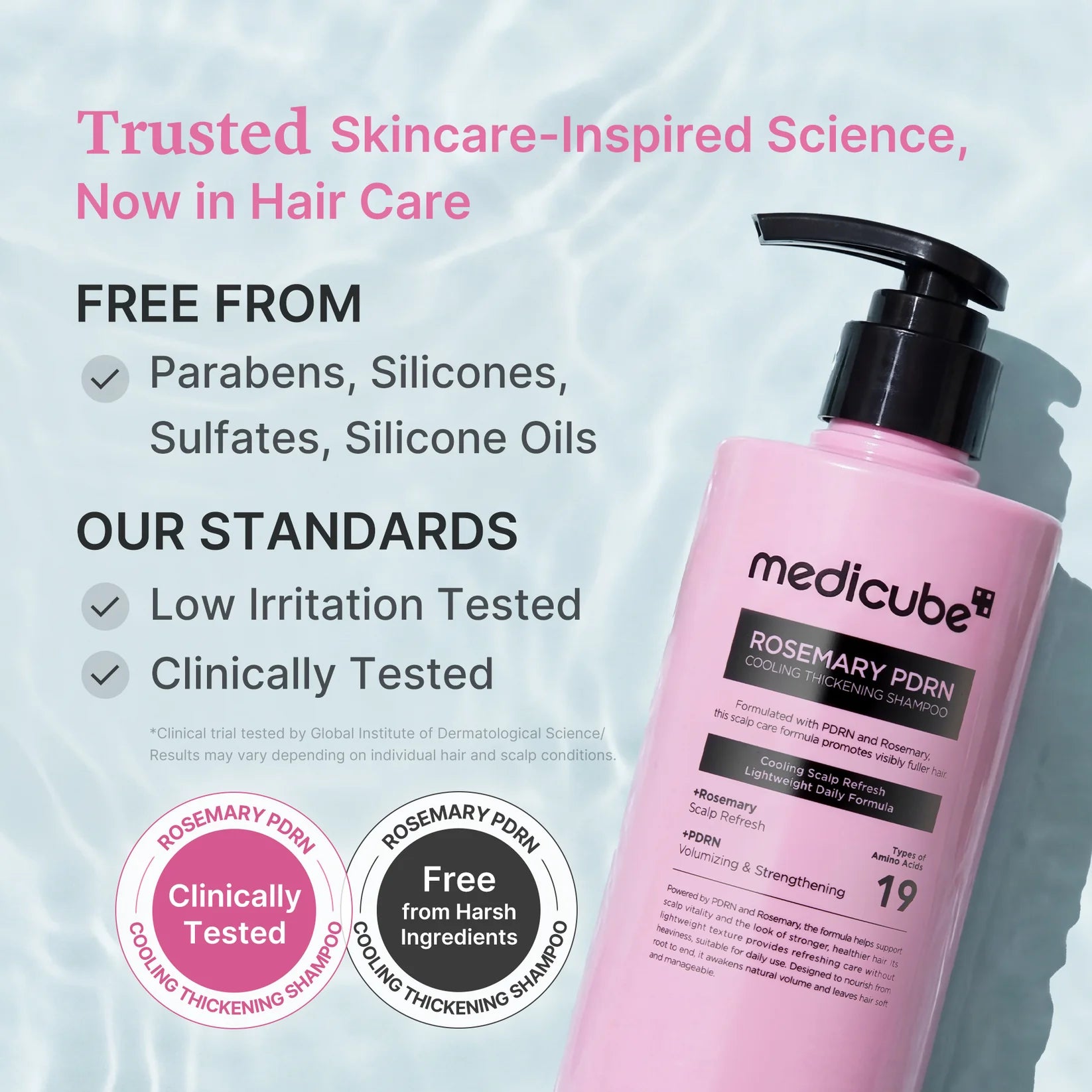 A Photo Of Medicube Rosemary PDRN Cooling Thickening Shampoo