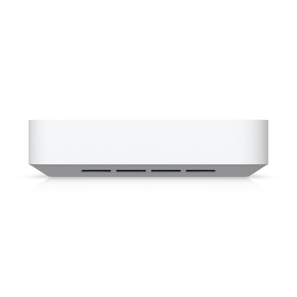 A Photo Of Ubiquiti UXG-Fiber Gateway Fiber – Desktop 10G Gateway with 4 × 2.5 GbE Switch & 5 Gbps Routing