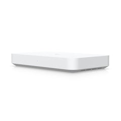 A Photo Of Ubiquiti UXG-Fiber Gateway Fiber – Desktop 10G Gateway with 4 × 2.5 GbE Switch & 5 Gbps Routing