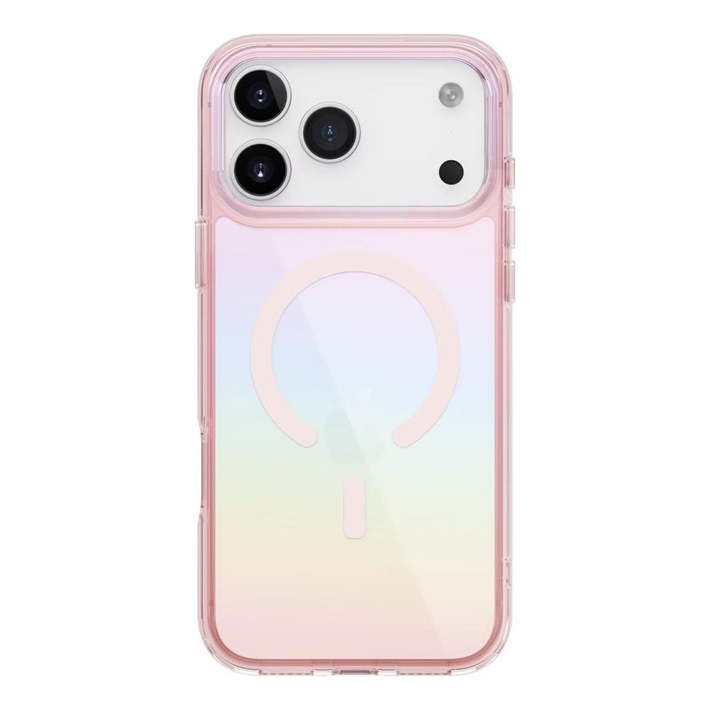 A Photo Of Uniq Iridescia Holographic Case with MagClick for iPhone 17 Pro Max