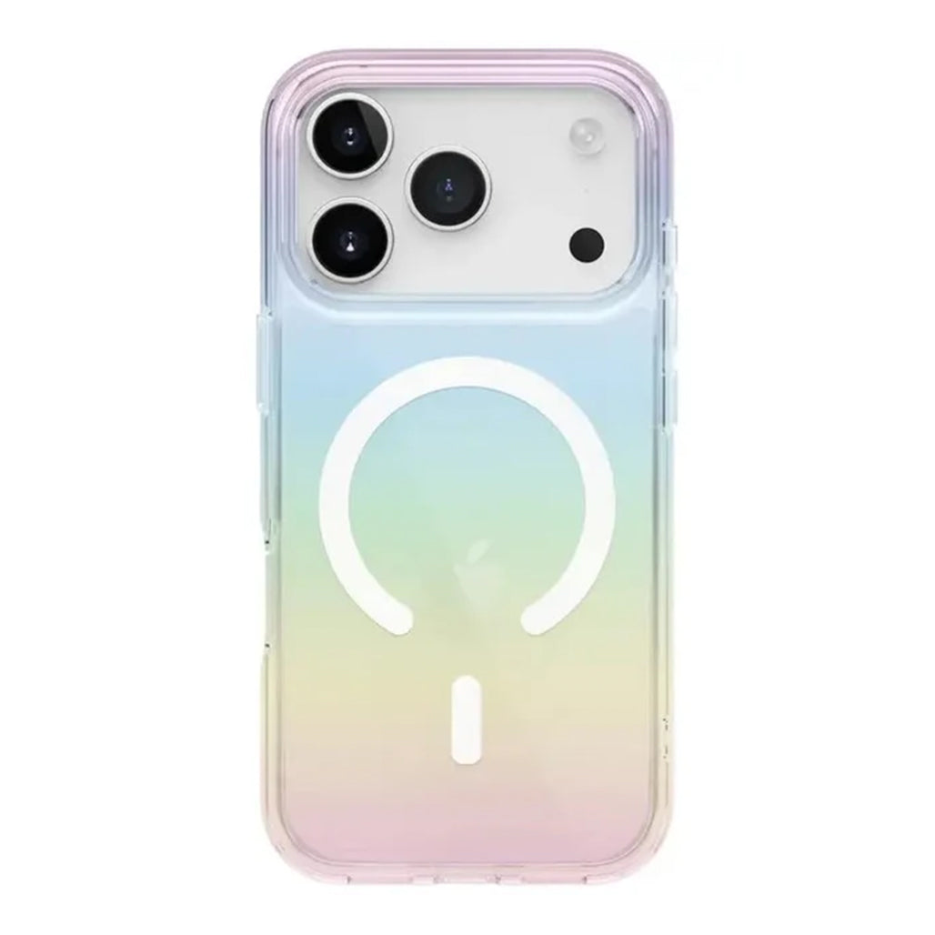 A Photo Of Uniq Iridescia Holographic Case with MagClick for iPhone 17 Pro Max