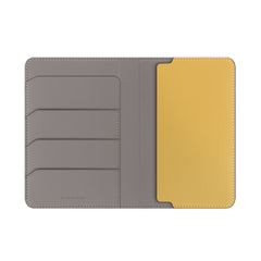 A Photo Of UNIQ Belmont Vegan Leather Passport Holder – RFID Protection, Slim Travel Wallet