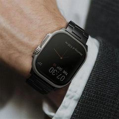 A Photo Of Uniq Osta Stainless Steel Watch Strap – Brushed Finish, Tool-Free Adjustable Links, Secure Fit