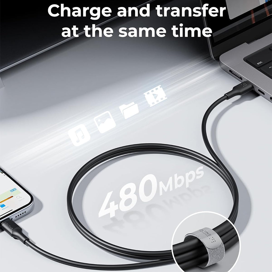 A Photo Of Voltme Powerlink EDC 100W PD USB-C to USB-C Cable