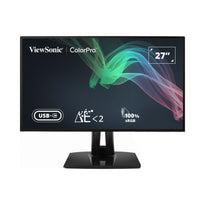 ViewSonic VP2768A 27" 2K QHD Pantone Validated Monitor with Docking Station, 100% sRGB, USB-C Connectivity