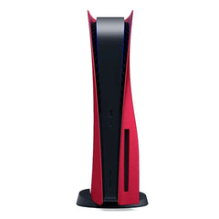 A Photo Of Playstation 5 Console Cover - Volcanic Red