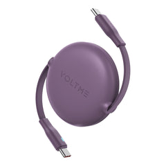 A Photo Of Voltme Powerlink YoYo Retractable USB-C to USB-C Cable 1m – 100W PD 3.0 Fast Charging