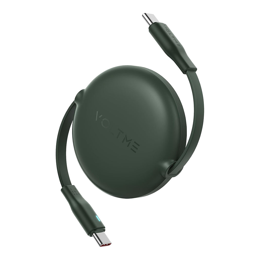 A Photo Of Voltme Powerlink YoYo Retractable USB-C to USB-C Cable 1m – 100W PD 3.0 Fast Charging
