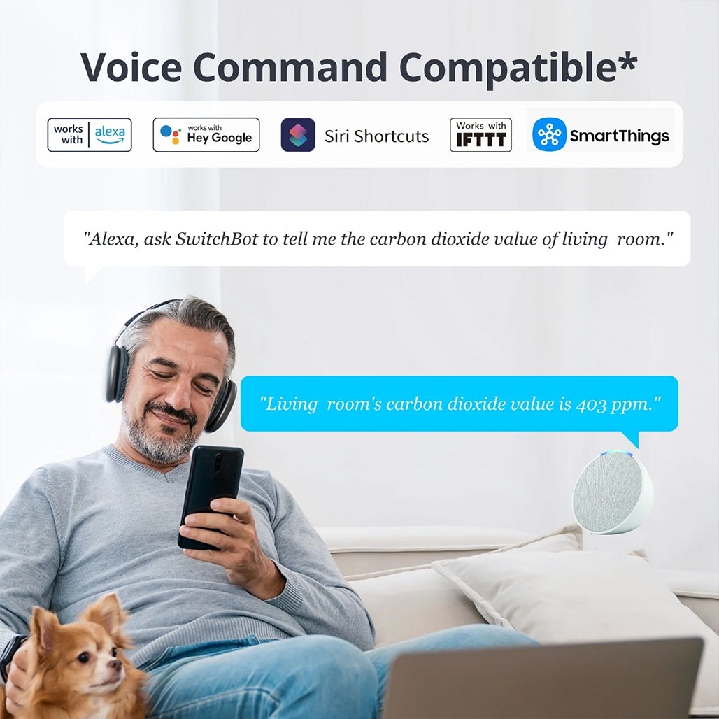 A Photo Of SwitchBot Meter Pro - CO2 Monitor