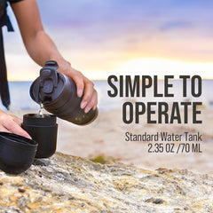 A Photo Of Wacaco Minipresso GR Portable Manual Espresso Machine