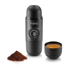 A Photo Of Wacaco Minipresso GR Portable Manual Espresso Machine