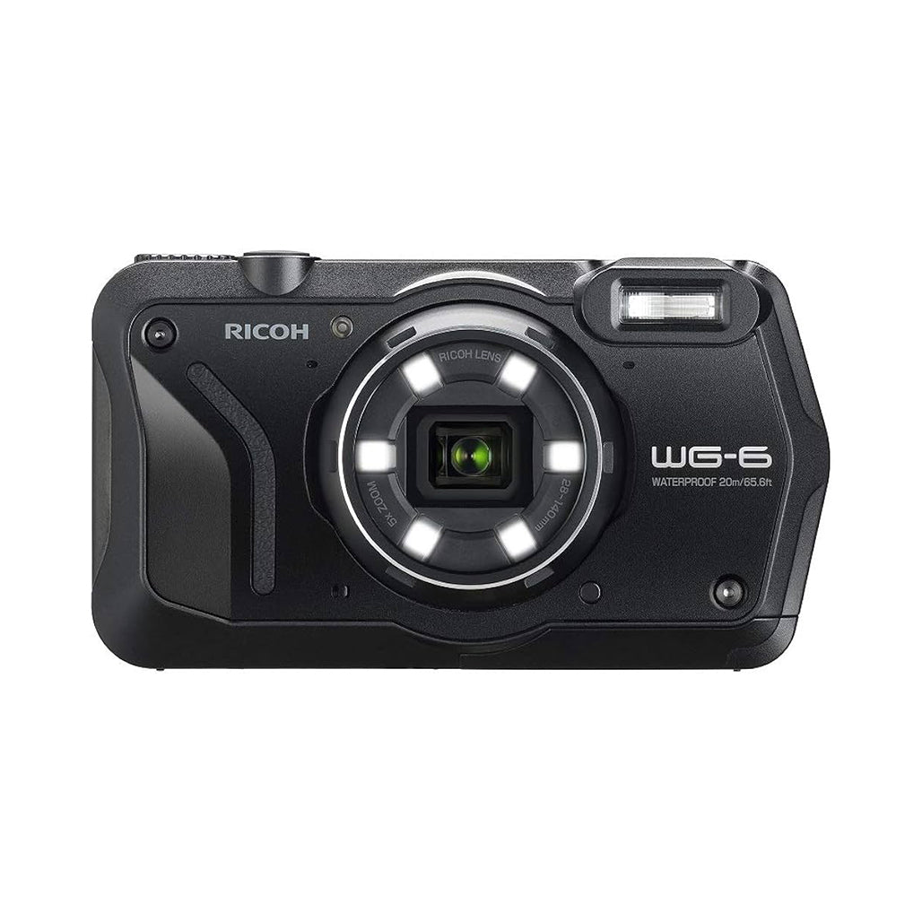 A Photo Of Ricoh WG6 - Waterproof Compact Digital Camera - Black