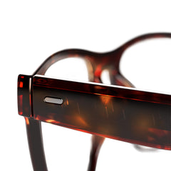 A Photo Of WHOOP Blue Light Glasses – Remy Tortoise Frames with All-Day Lenses