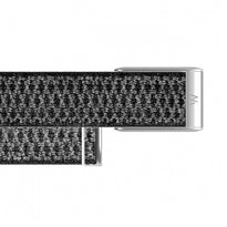 WHOOP MG CloudKnit Luxe Band Storm with Titanium