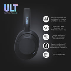 A Photo Of Sony ULT WEAR Wireless Noise Canceling Headphones | WHULT900NB.CE7