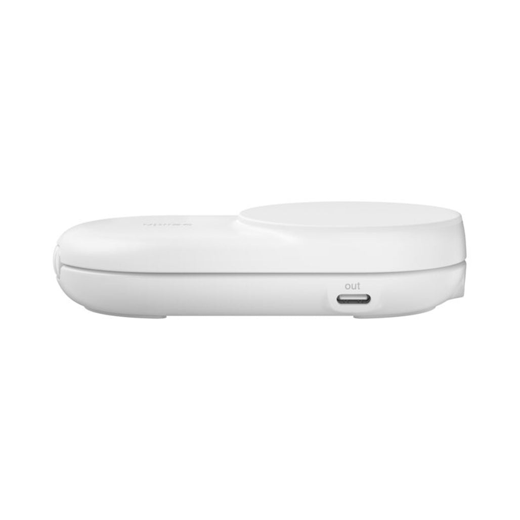 A Photo Of Belkin UltraCharge Foldable 2-in-1 Magnetic Charging Station - 25W