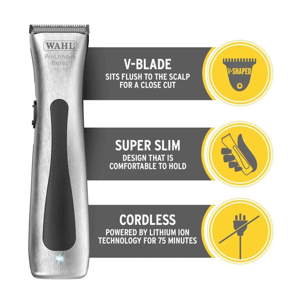 A Photo Of Wahl Beret Lithium Ion Cordless Trimmer