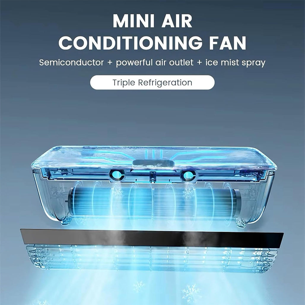 A Photo Of Air Cooling Mist Fan