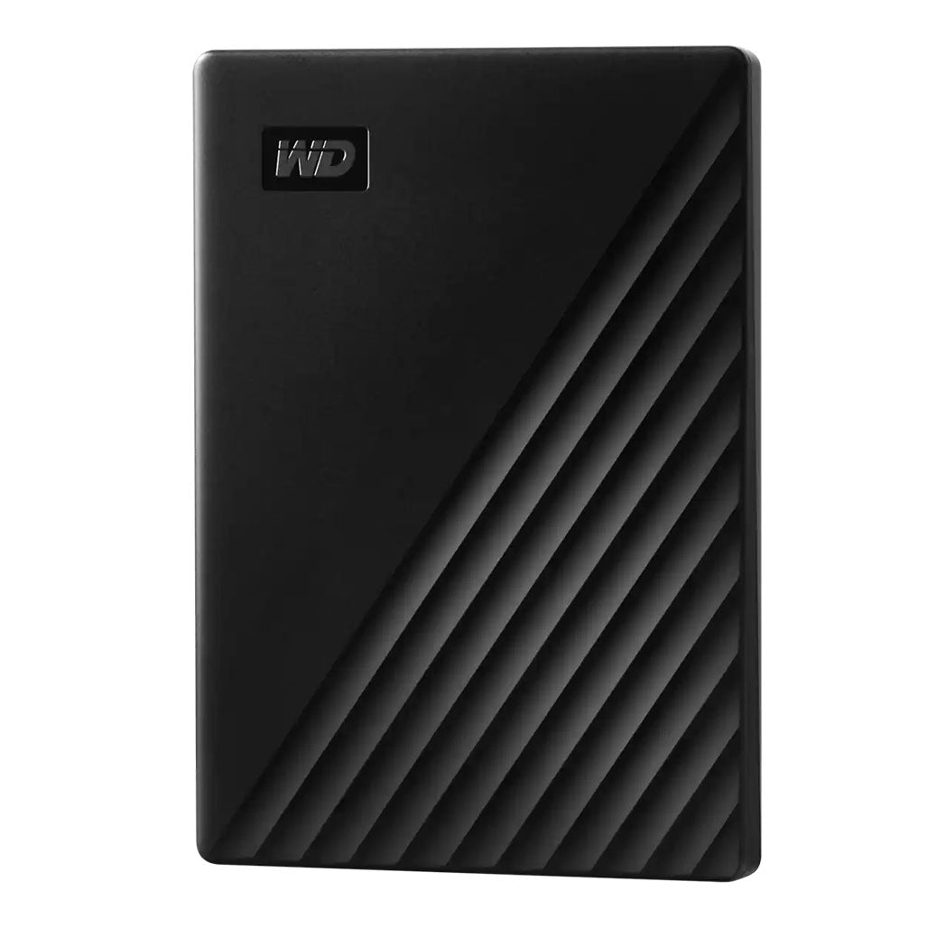 A Photo Of Western Digital My Passport 2TB Portable HDD - WDBYVG0020BBK-WESN - Slim Design with Backup & Password Protection