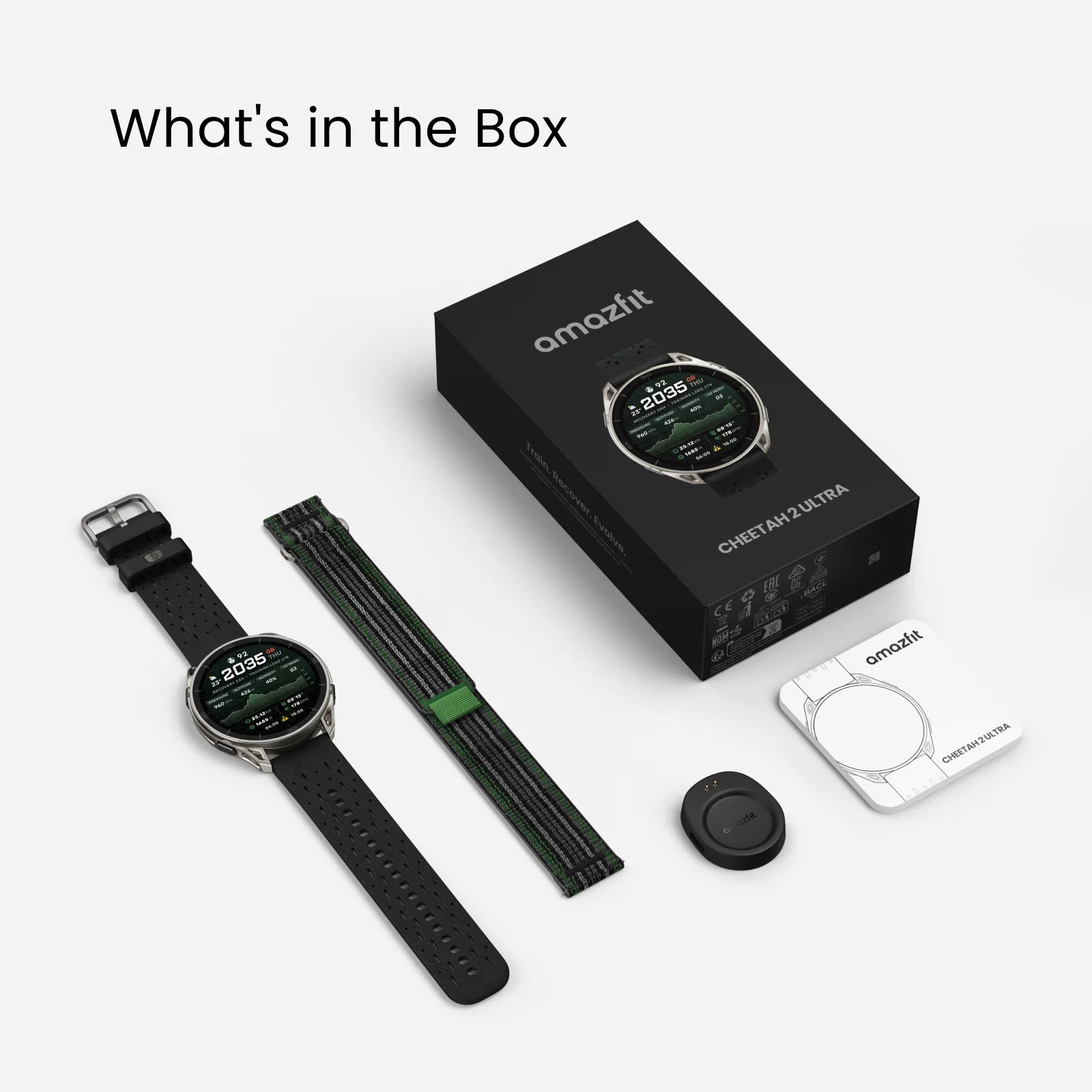 A Photo Of Amazfit Cheetah 2 Ultra - GPS Trail Running Smartwatch