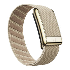 A Photo Of Whoop 5.0 SuperKnit Luxe Band – Dune with Gold