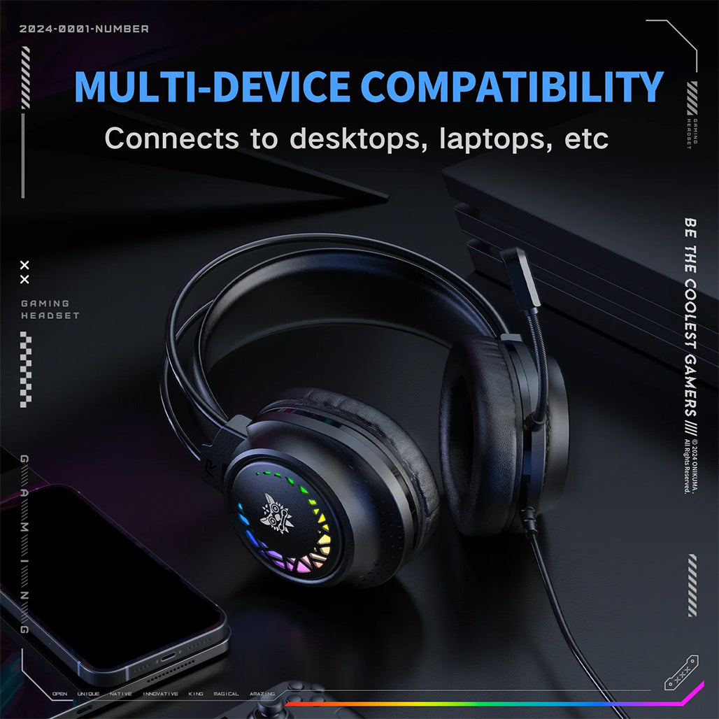 A Photo Of Onikuma X92 Gaming Headset