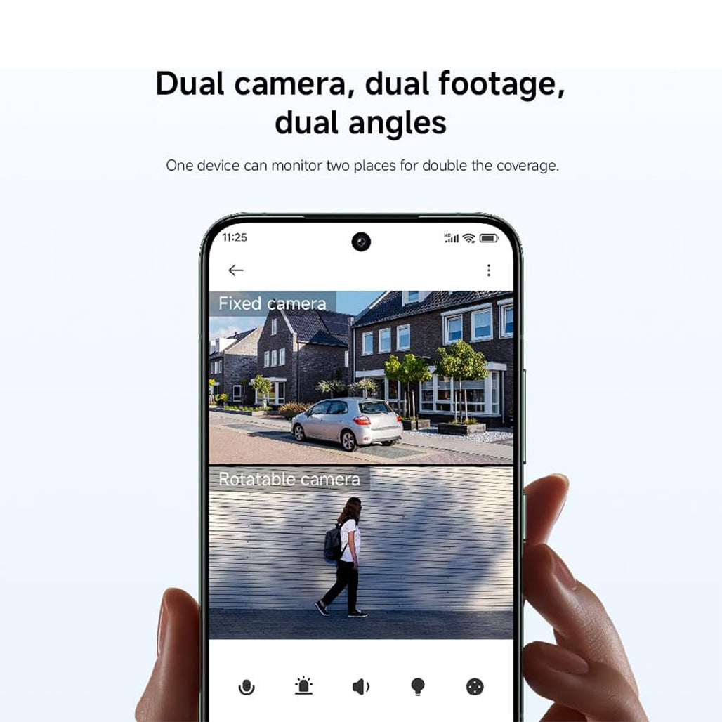 A Photo Of Xiaomi Outdoor Camera CW500 Dual – 2.5K Dual-Lens Smart Security Camera