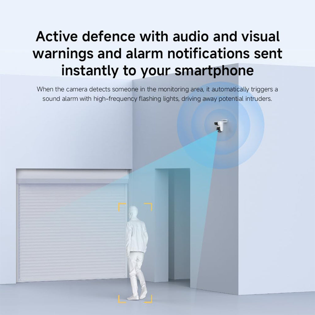 A Photo Of Xiaomi Outdoor Camera CW500 Dual – 2.5K Dual-Lens Smart Security Camera