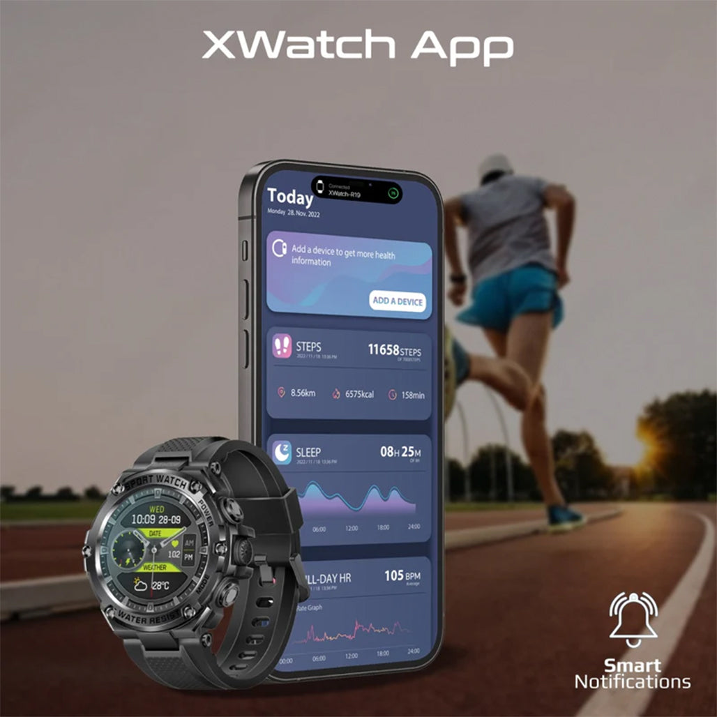 A Photo Of Promate XWatch-R19 Fitness Tracker Smartwatch