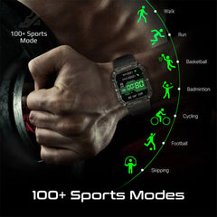 A Photo Of Promate XWatch-S19 Fitness Smartwatch with Bluetooth Calling - Black