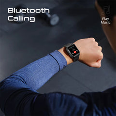 A Photo Of Promate XWatch-S19 Fitness Smartwatch with Bluetooth Calling - Black